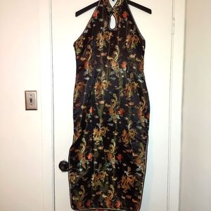 Laogudai Cheongsam Halter Dress